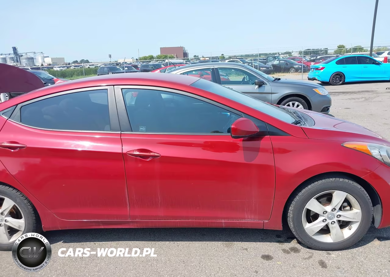 2013 Hyundai Elantra Gls VIN:KMHDH4AE2DU629152 - 14