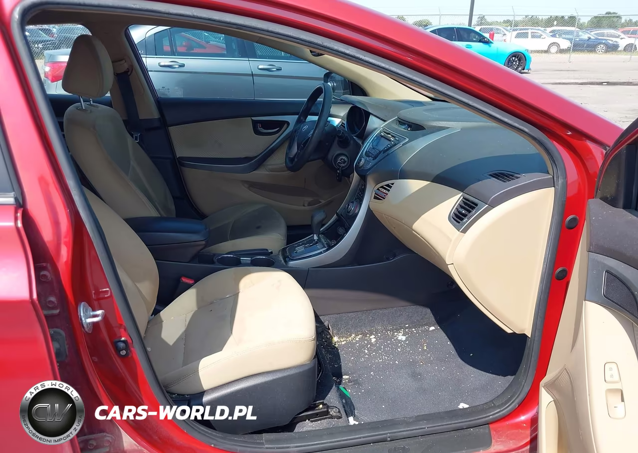 2013 Hyundai Elantra Gls VIN:KMHDH4AE2DU629152 - 5