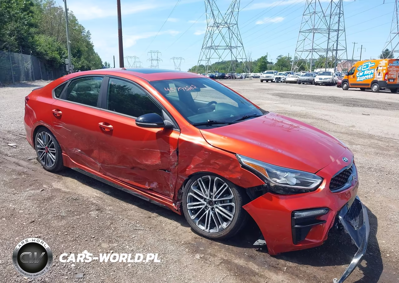 2020 Kia Forte Gt Manual VIN:3KPF44AC2LE171648 - 1