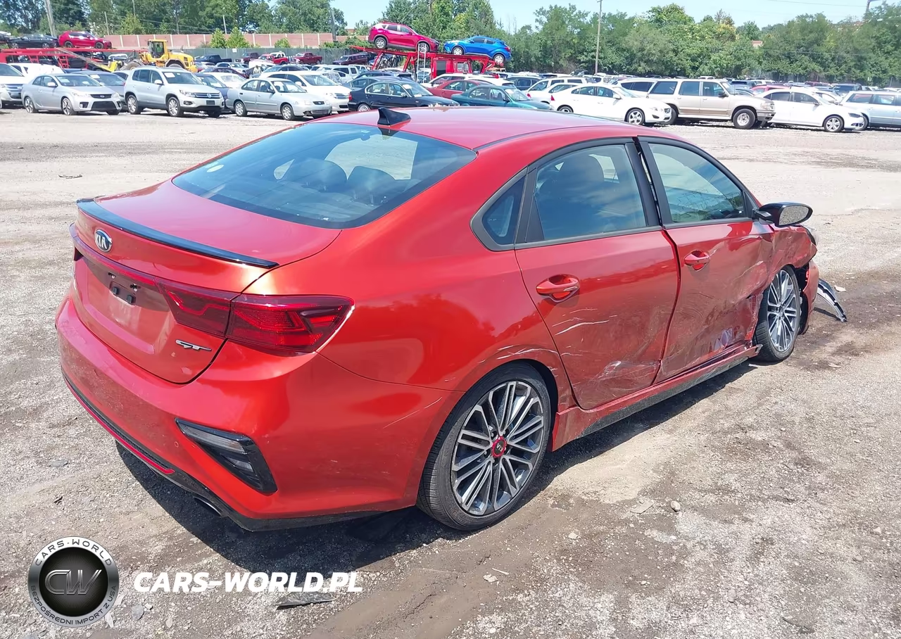 2020 Kia Forte Gt Manual VIN:3KPF44AC2LE171648 - 4