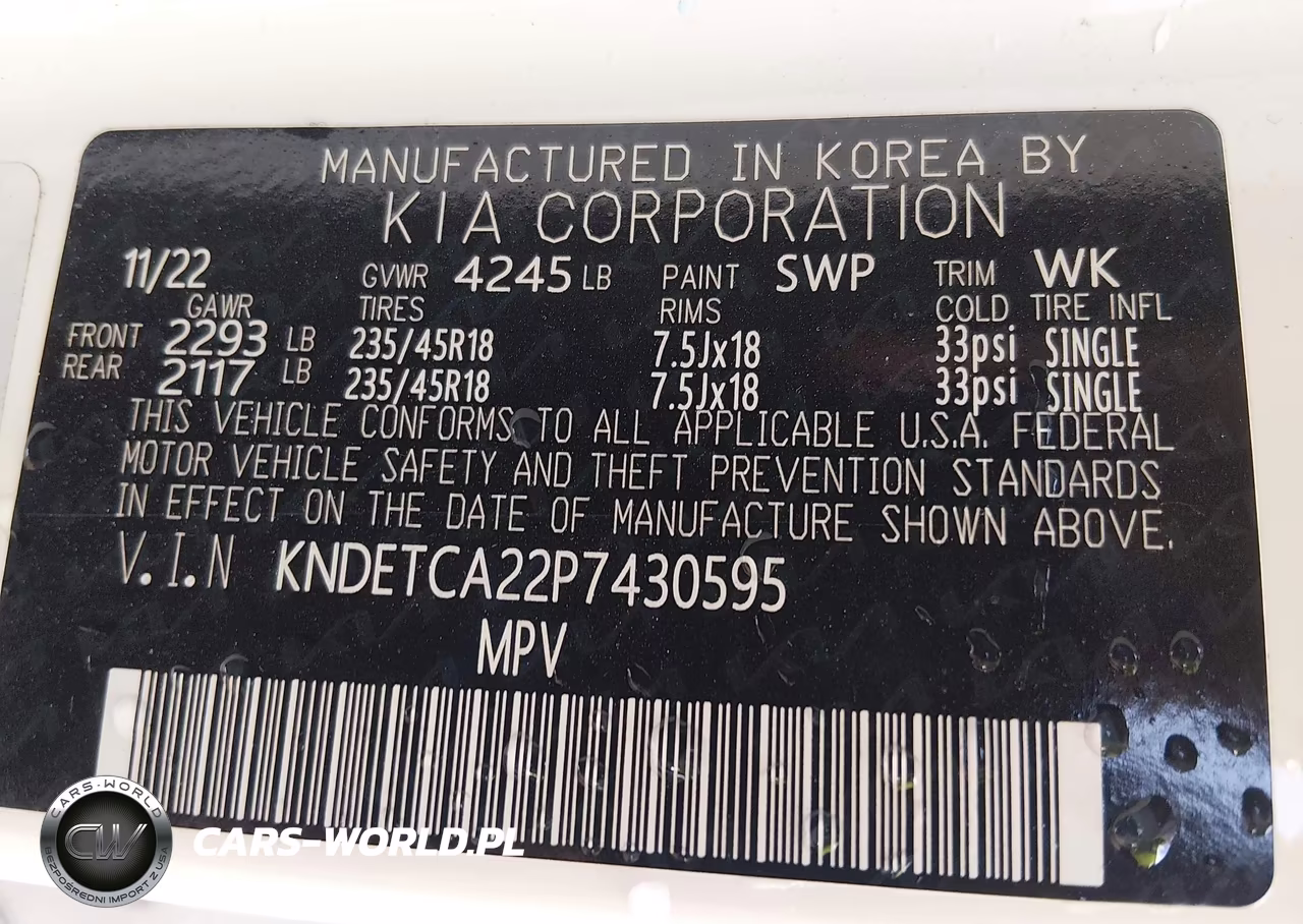 2023 Kia Seltos Sx Turbo VIN:KNDETCA22P7430595 - 9