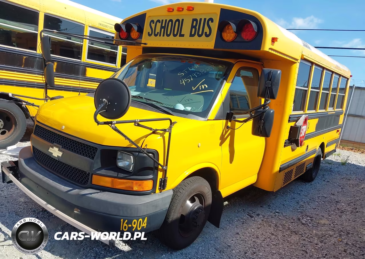2016 Thomas Bus Express Cutaway VIN:1GB3GSBG1G1226961 - 2