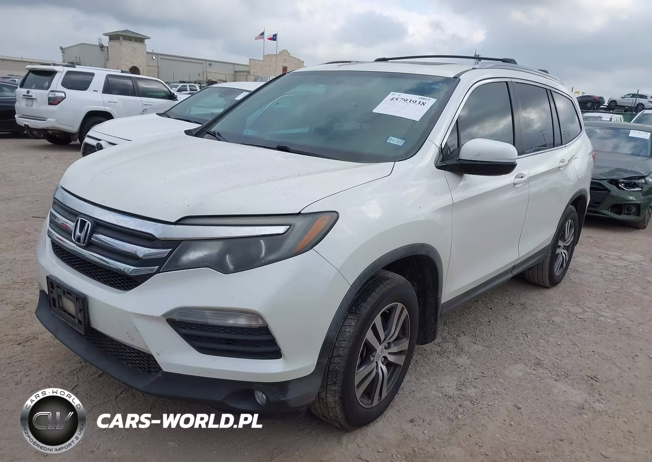 2016 Honda Pilot Ex-L VIN:5FNYF5H77GB015932 - 2