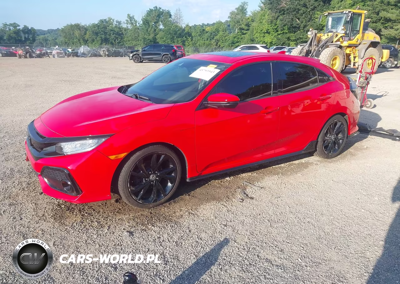 2018 Honda Civic Sport Touring VIN:SHHFK7H96JU418399 - 2