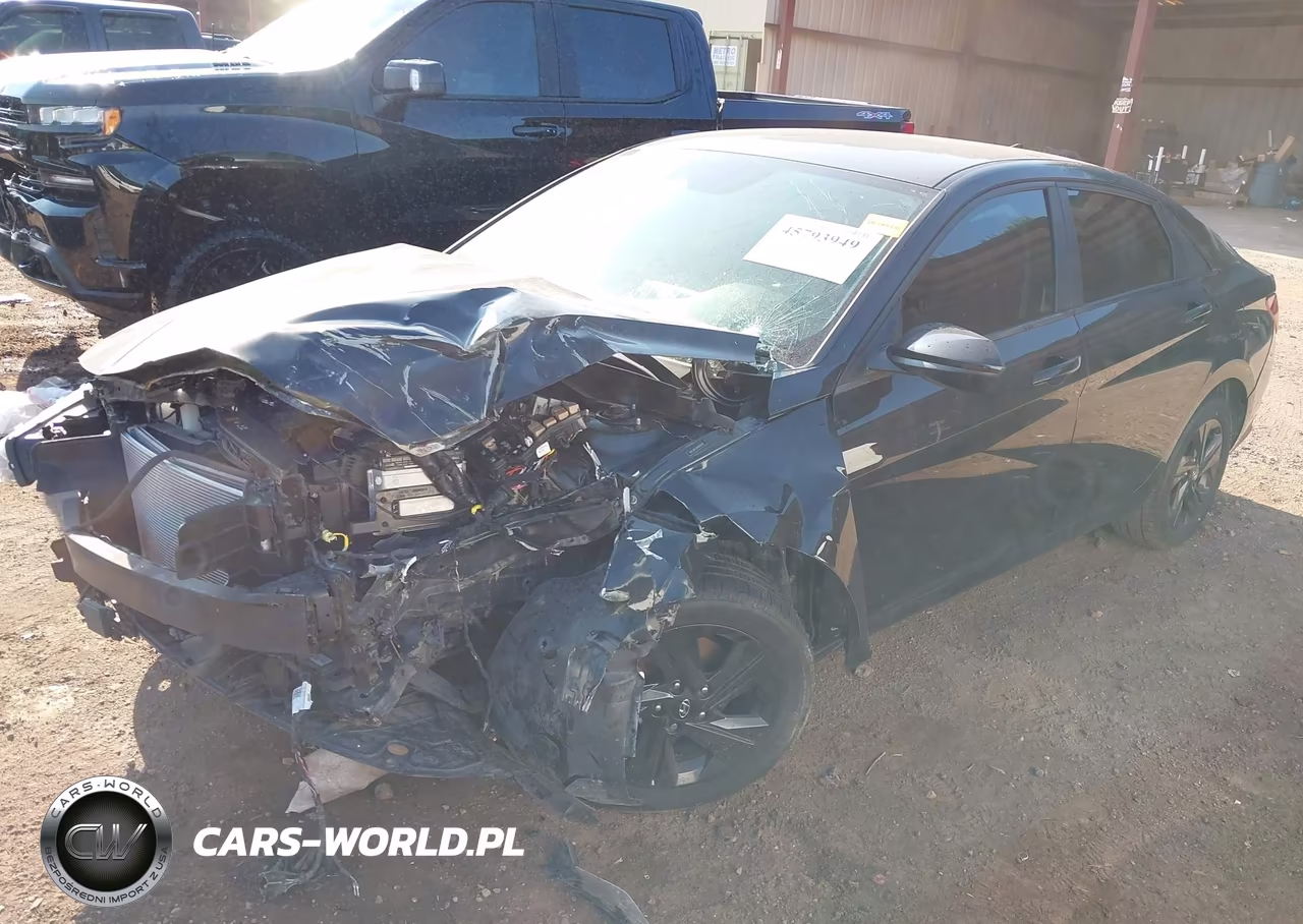 2021 Hyundai Elantra Sel VIN:5NPLS4AG3MH009245 - 2