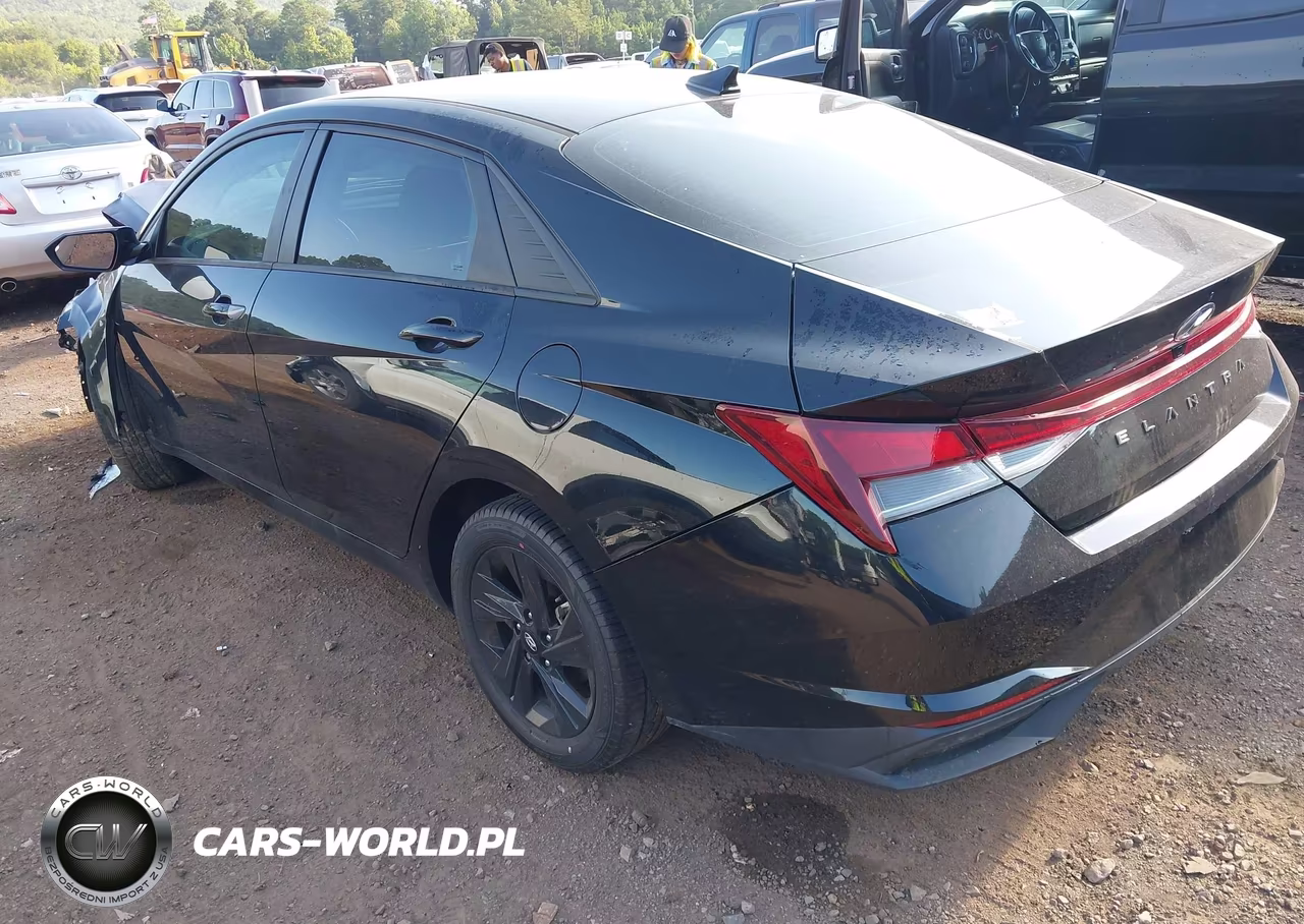 2021 Hyundai Elantra Sel VIN:5NPLS4AG3MH009245 - 3