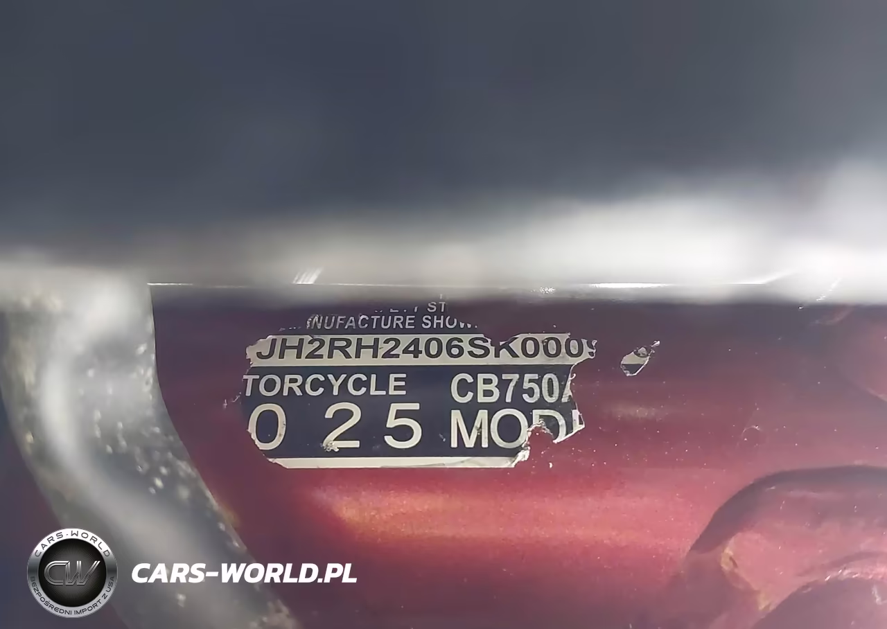 2025 Honda Cb750 A VIN:JH2RH2406SK000976 - 10