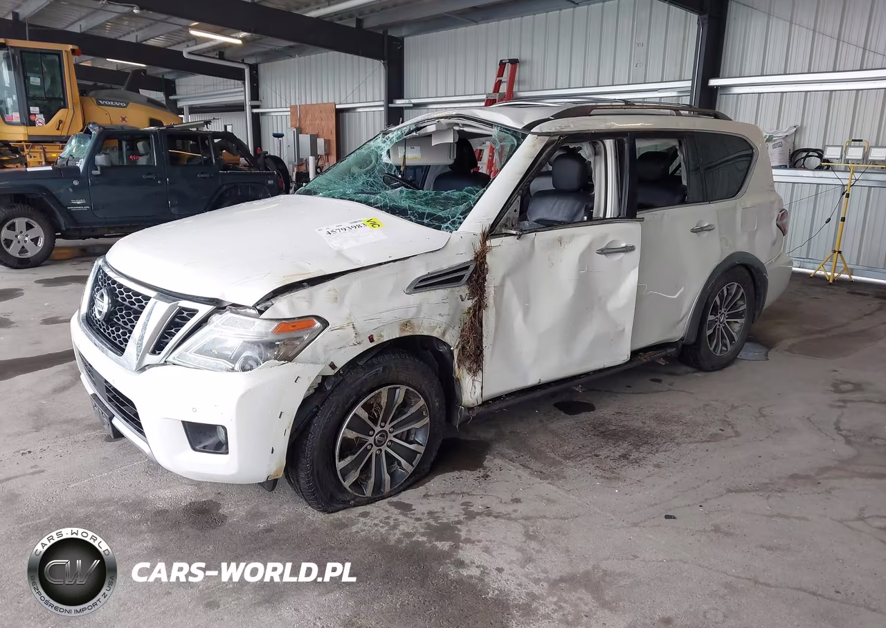 2018 Nissan Armada Sl VIN:JN8AY2NC7J9551538 - 2