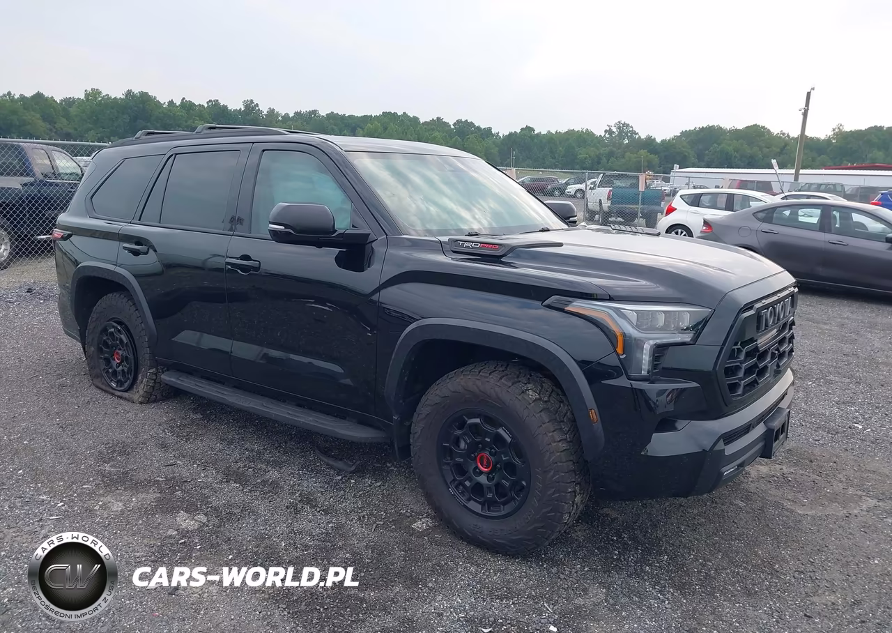 2023 Toyota Sequoia Trd Pro VIN:7SVAAABA2PX012977 - 1