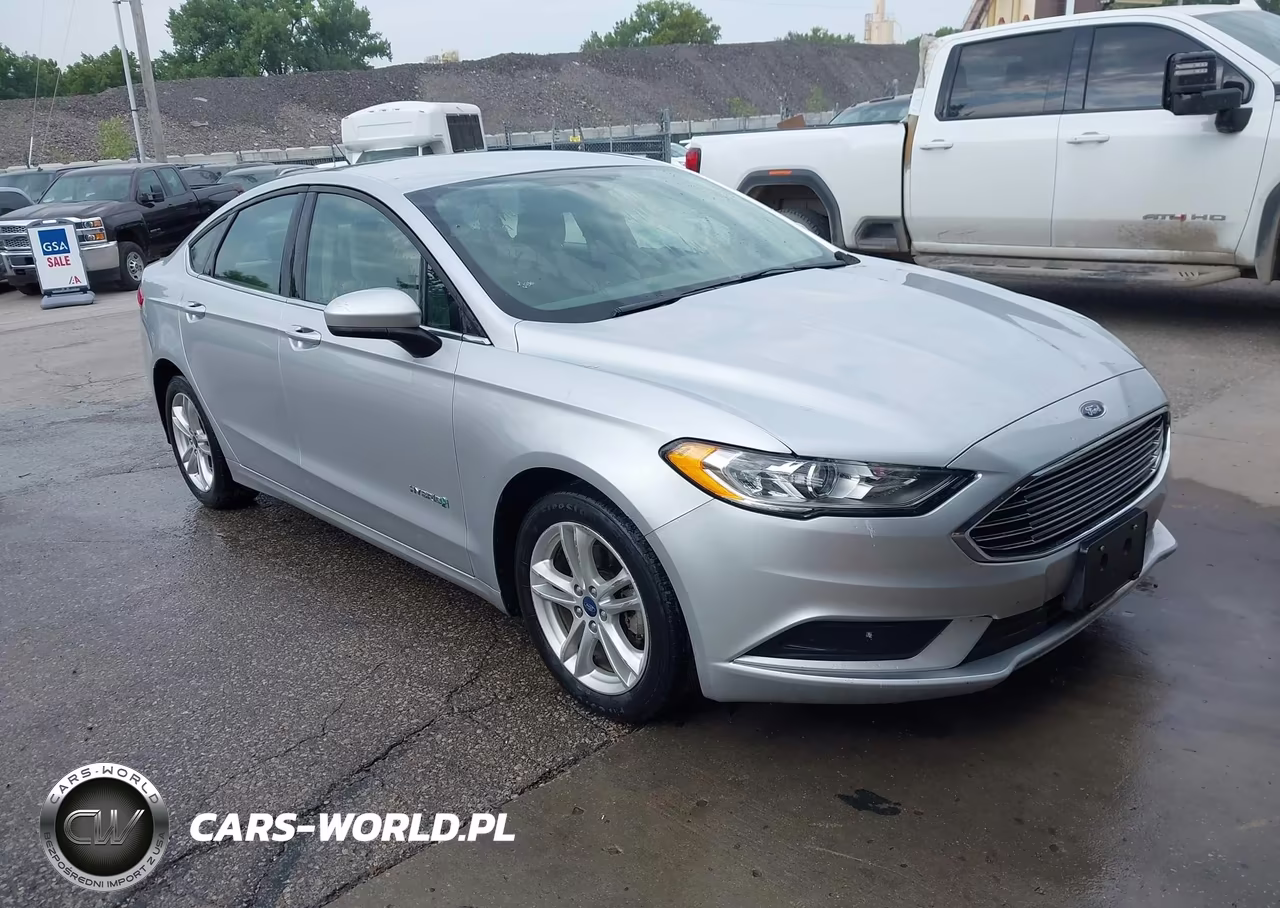 2018 Ford Fusion Hybrid S VIN:3FA6P0UU3JR279132 - 1