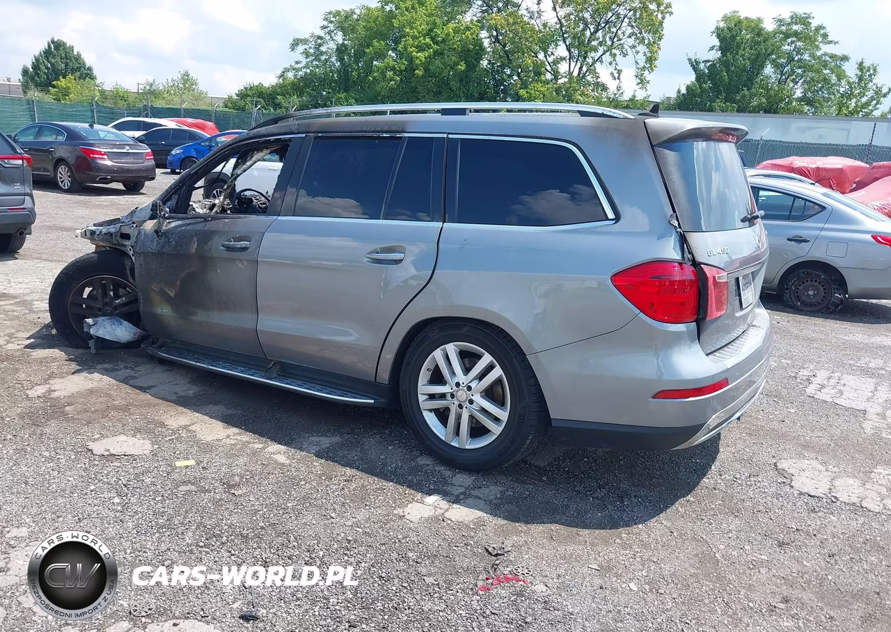 2015 Mercedes-Benz Gl 450 4Matic VIN:4JGDF6EEXFA466279 - 3