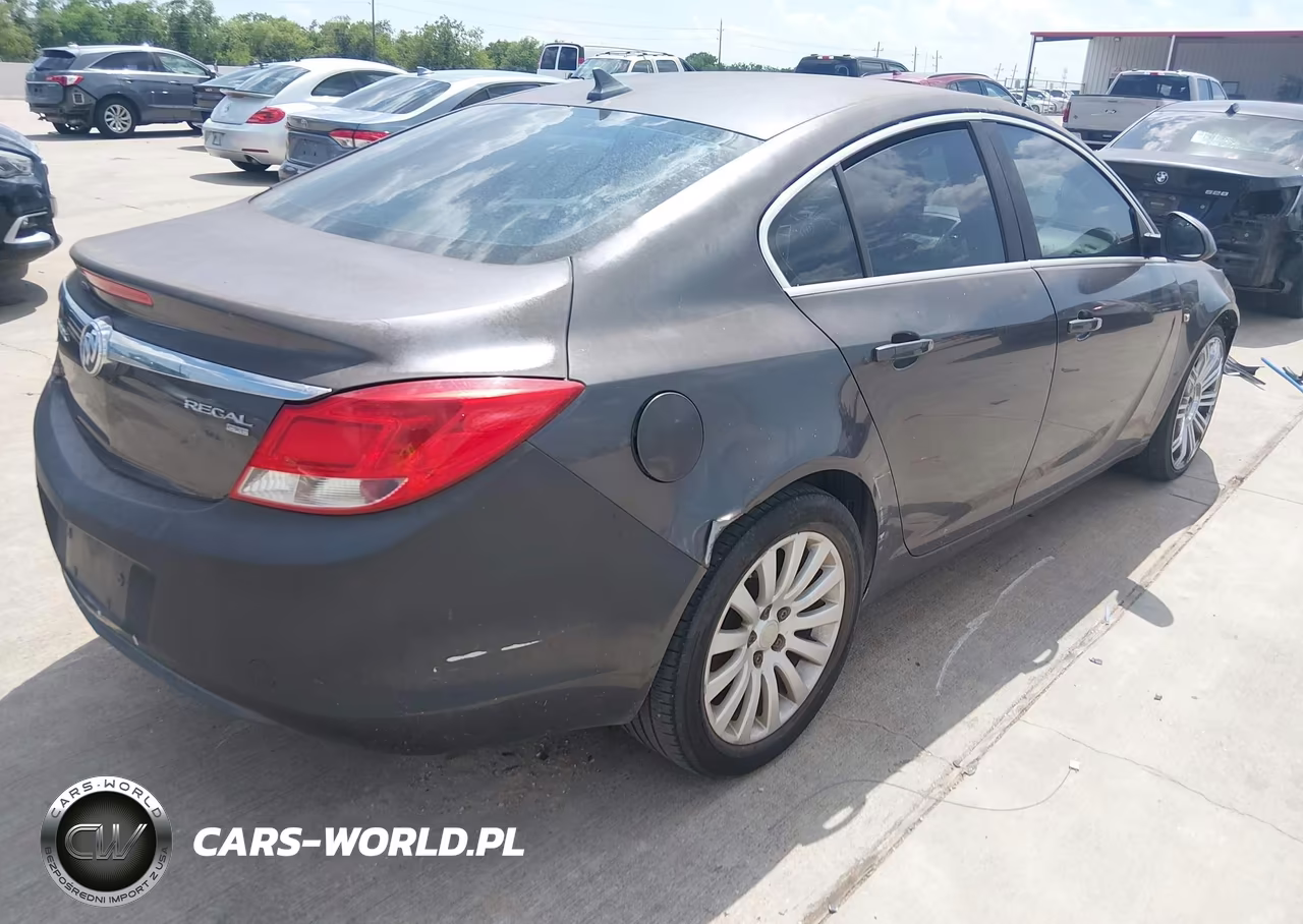 2011 Buick Regal Cxl Russelsheim VIN:W04GN5EC1B1104889 - 4