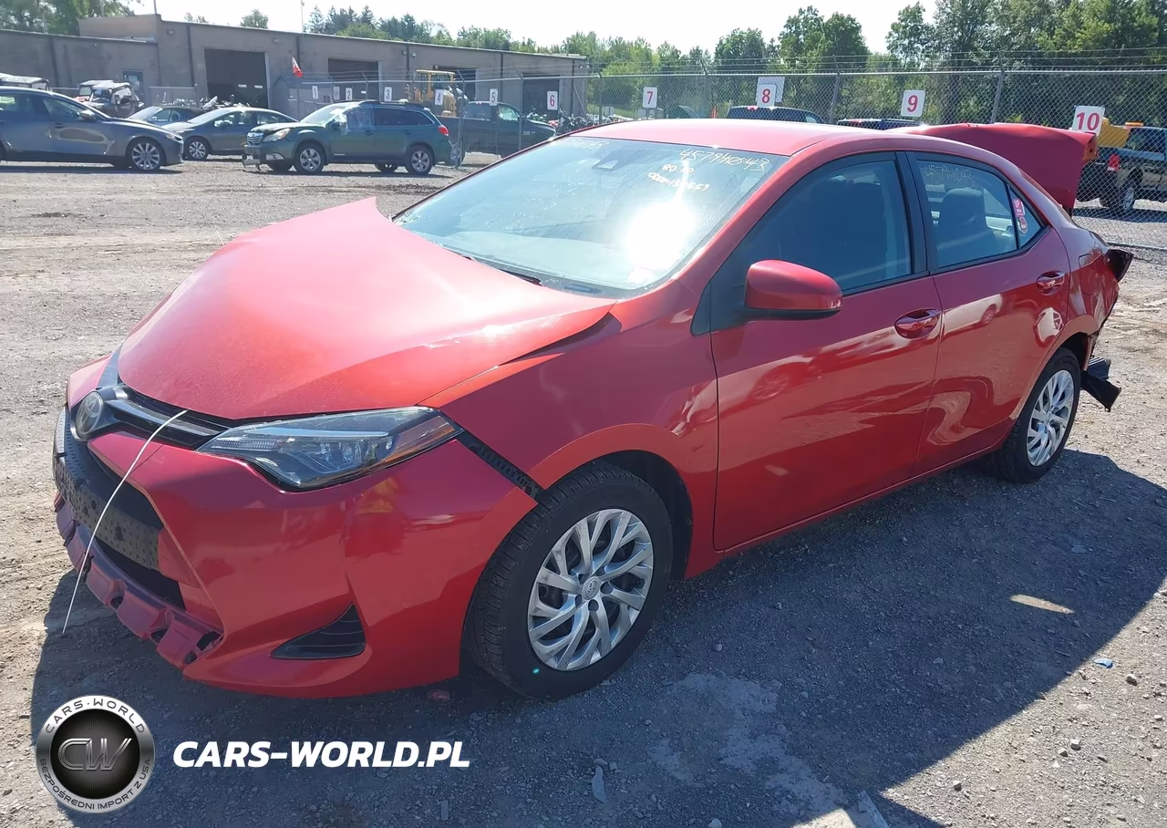 2018 Toyota Corolla Le VIN:5YFBURHE7JP829396 - 2