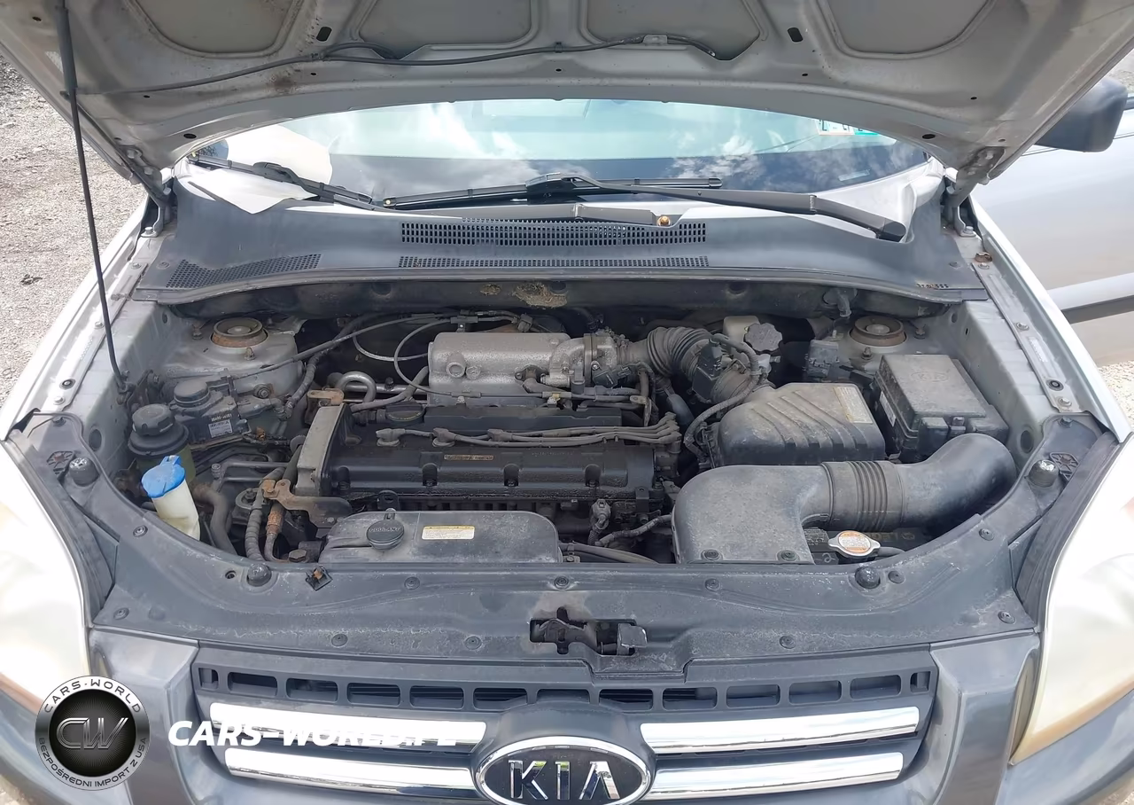 2007 Kia Sportage Lx VIN:KNDJF724X77429286 - 10