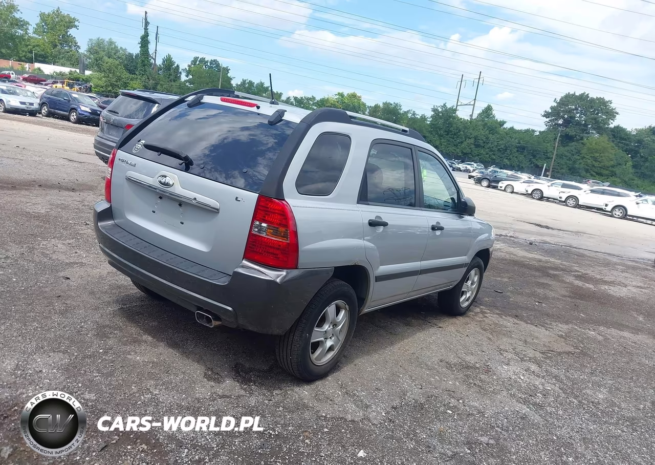 2007 Kia Sportage Lx VIN:KNDJF724X77429286 - 4