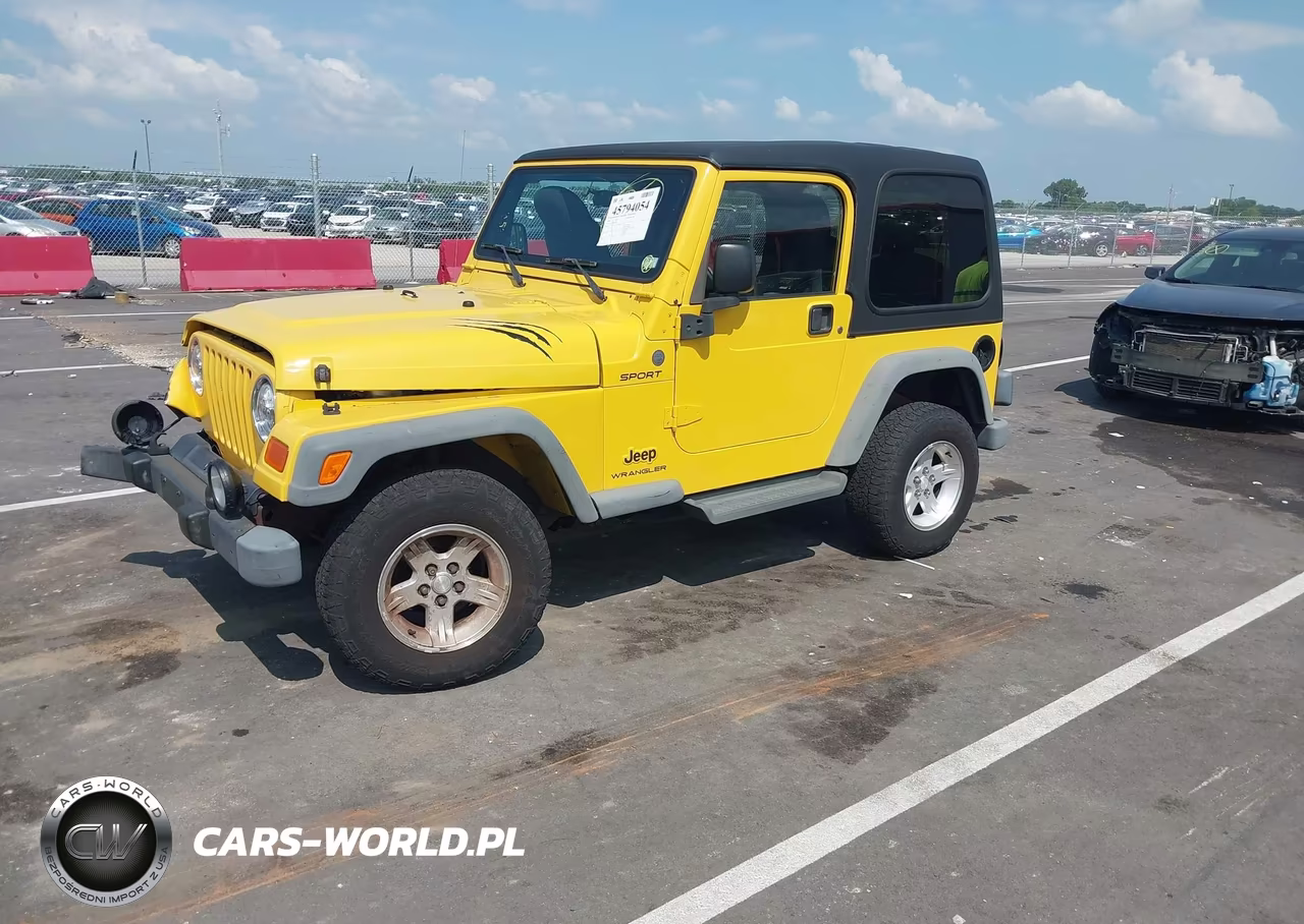 2004 Jeep Wrangler Sport VIN:1J4FA49S94P777853 - 2