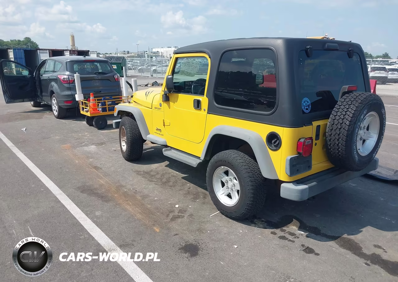 2004 Jeep Wrangler Sport VIN:1J4FA49S94P777853 - 3