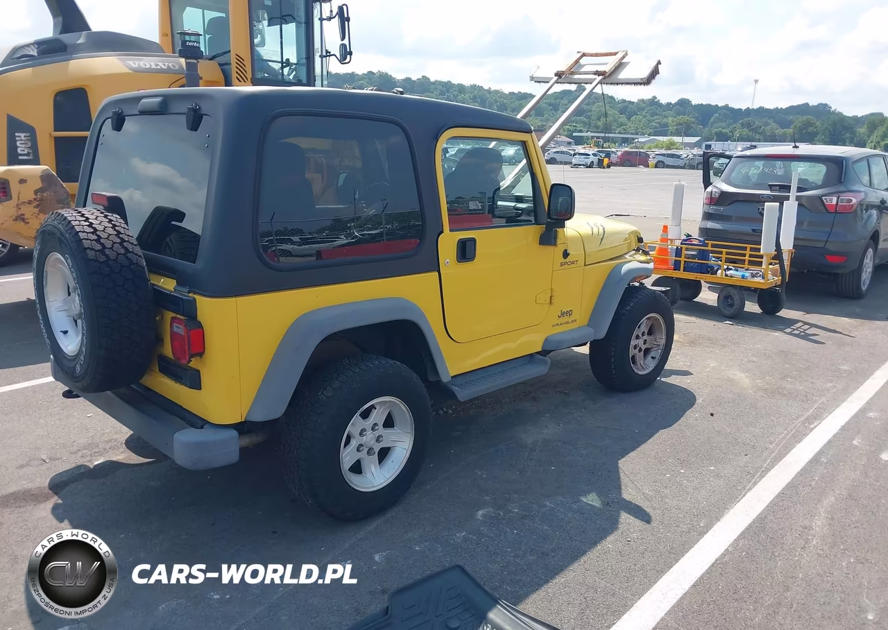 2004 Jeep Wrangler Sport VIN:1J4FA49S94P777853 - 4