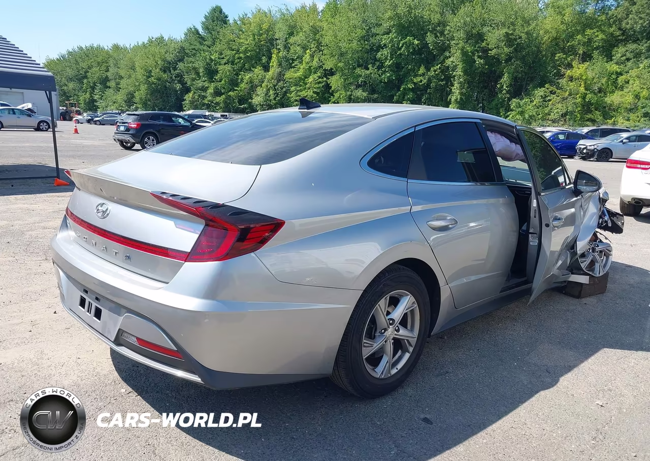 2021 Hyundai Sonata Se VIN:5NPEG4JA0MH073524 - 4