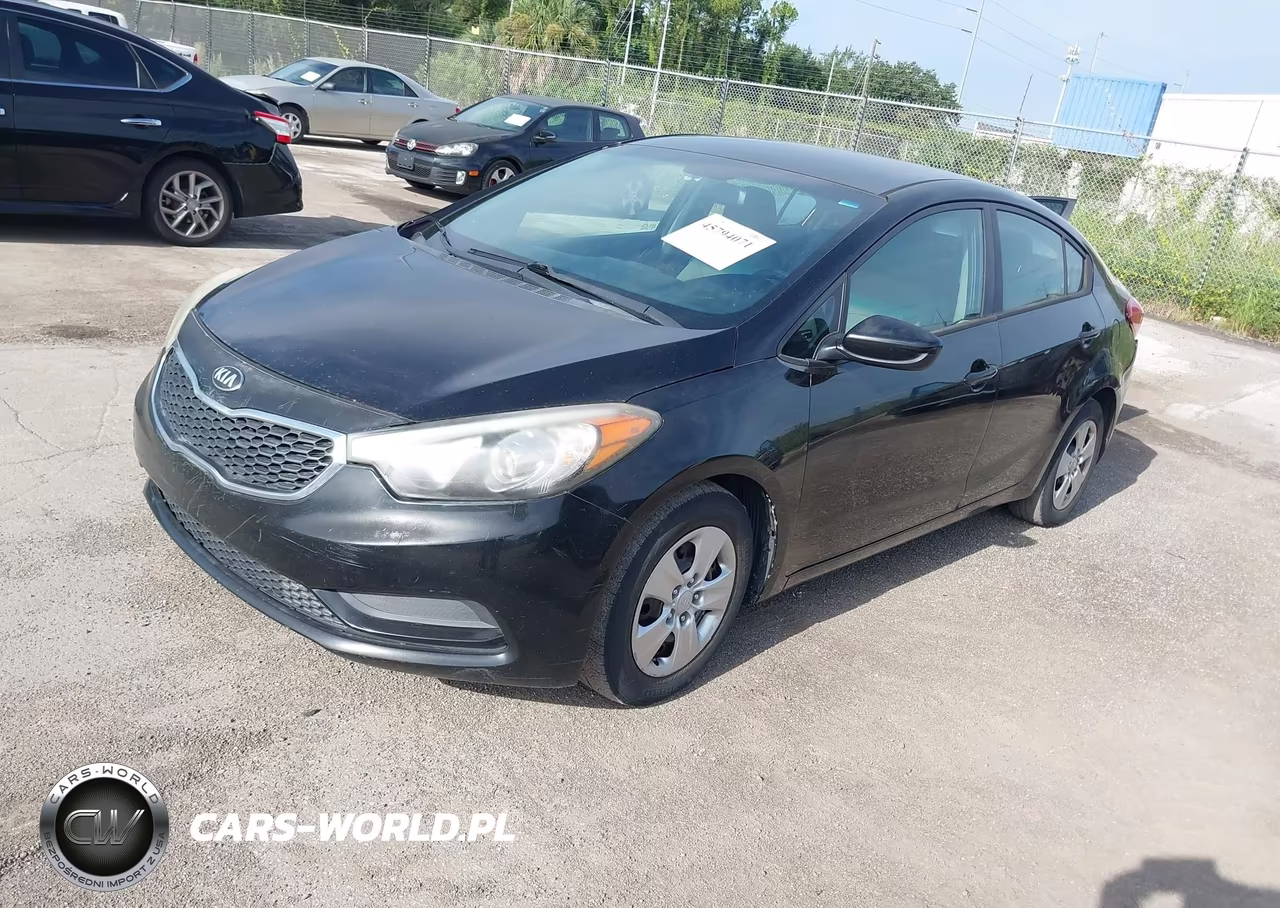 2016 Kia Forte Lx VIN:KNAFK4A6XG5542540 - 2