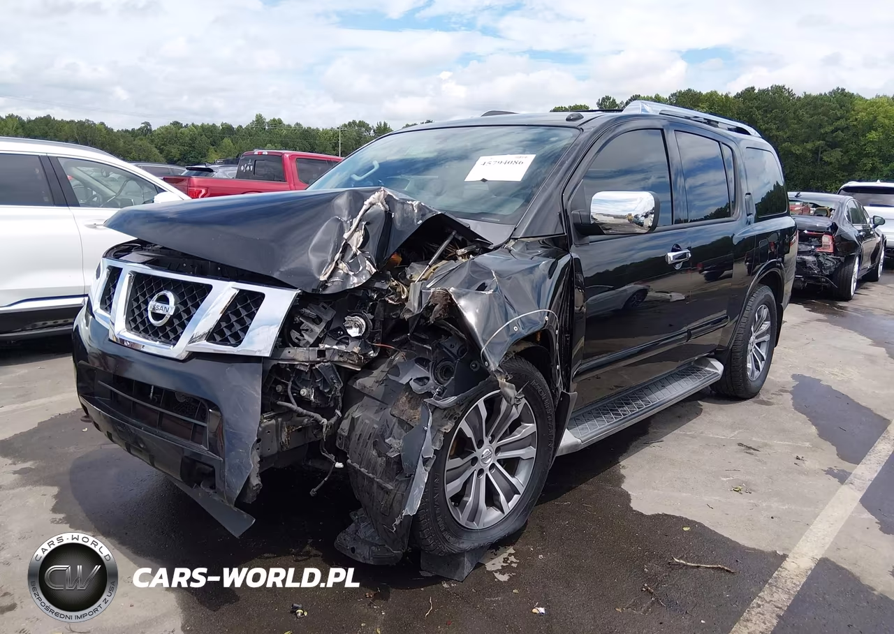 2015 Nissan Armada Sl VIN:5N1BA0NC5FN600674 - 2
