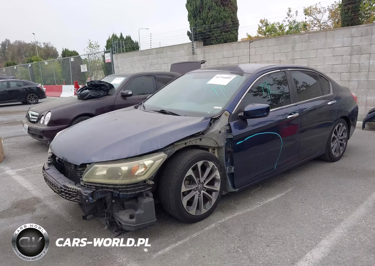 2014 Honda Accord Sport VIN:1HGCR2F52EA140345 - 2