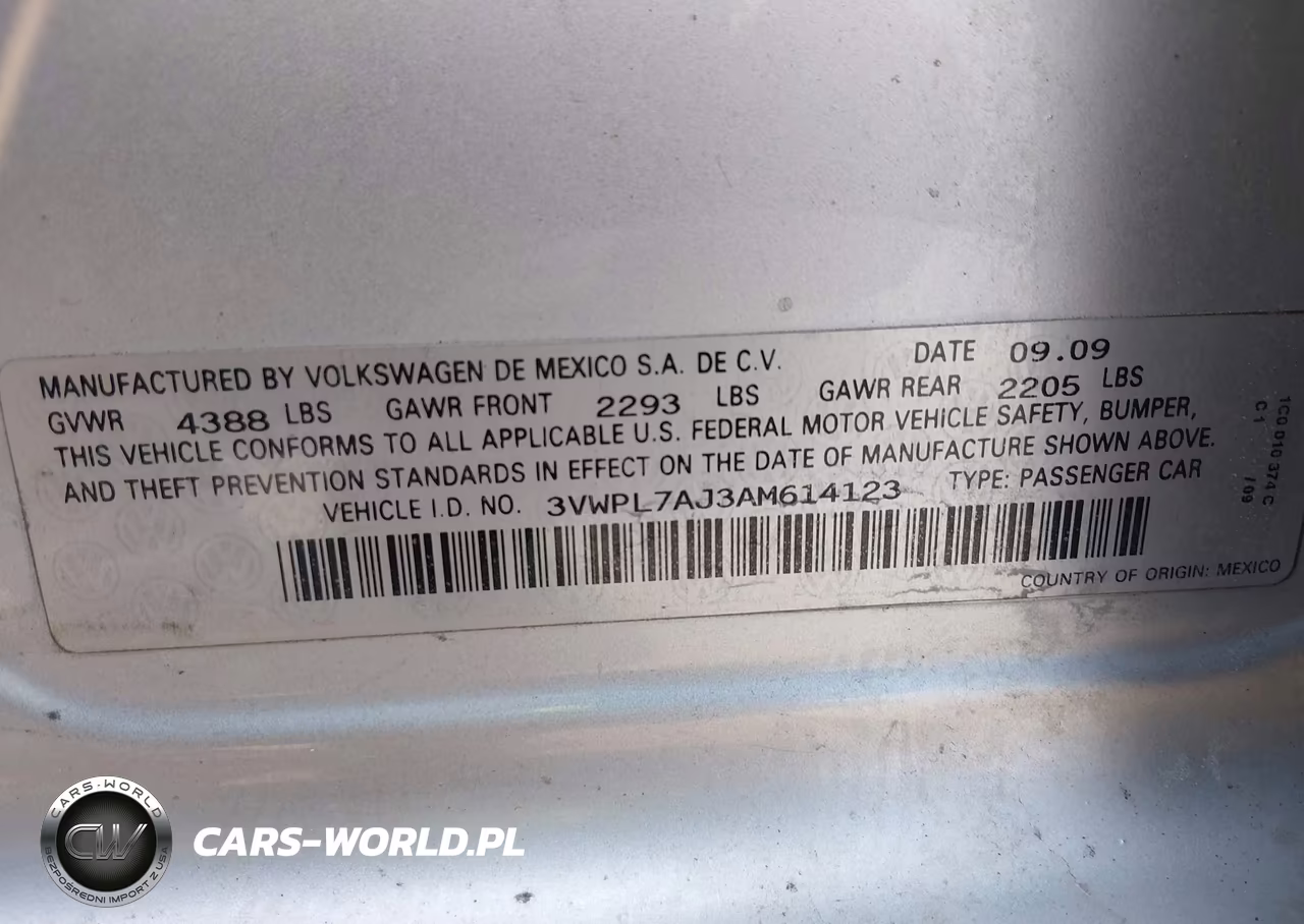 2010 Volkswagen Jetta Tdi VIN:3VWPL7AJ3AM614123 - 9