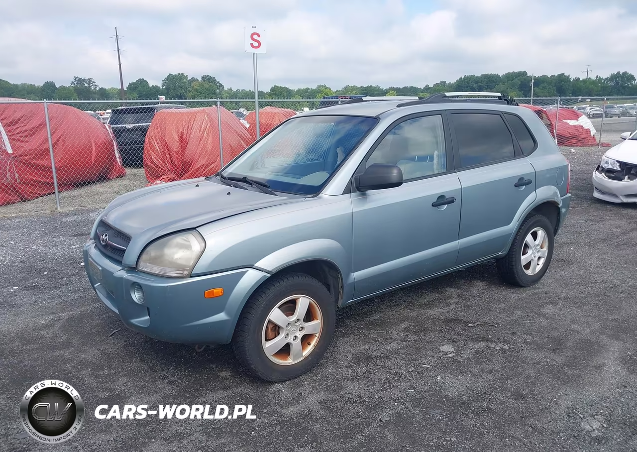 2005 Hyundai Tucson Gl VIN:KM8JM12B85U148678 - 2
