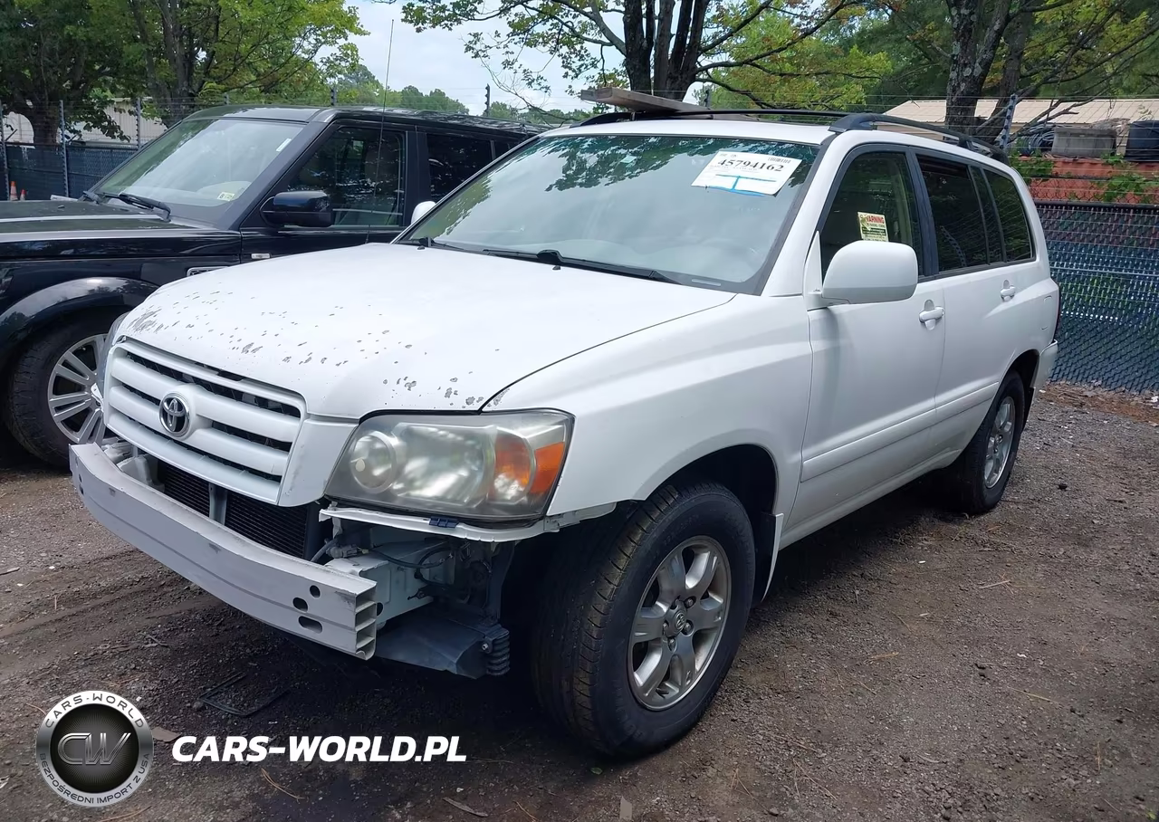 2005 Toyota Highlander V6 VIN:JTEDP21A550069835 - 2