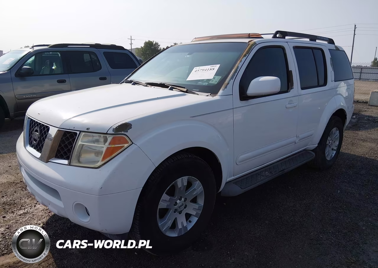 2006 Nissan Pathfinder Le VIN:5N1AR18U96C680071 - 2