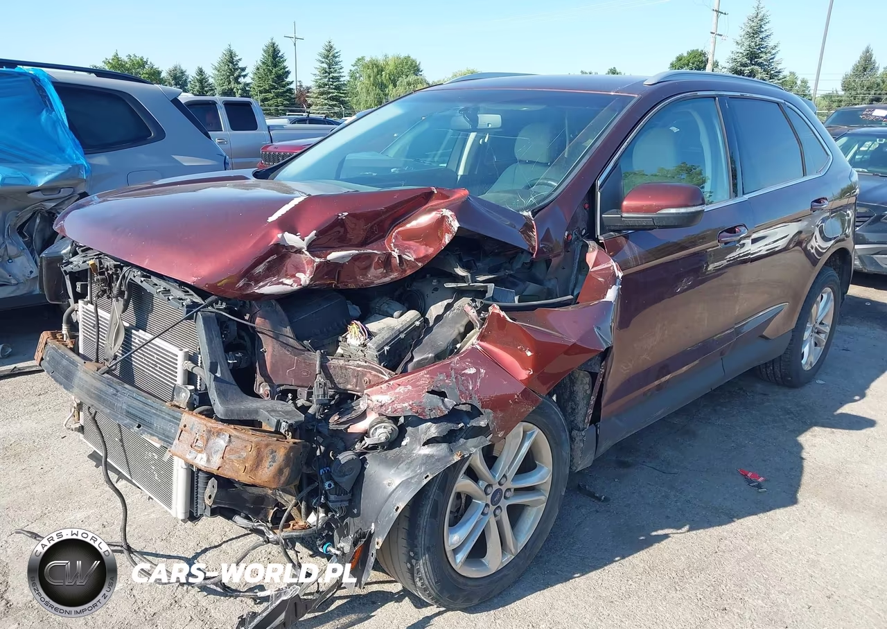 2016 Ford Edge Titanium VIN:2FMPK4K89GBC36363 - 2