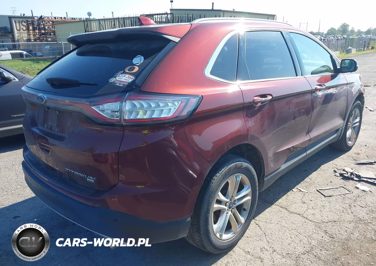 2016 Ford Edge Titanium VIN:2FMPK4K89GBC36363 - 4