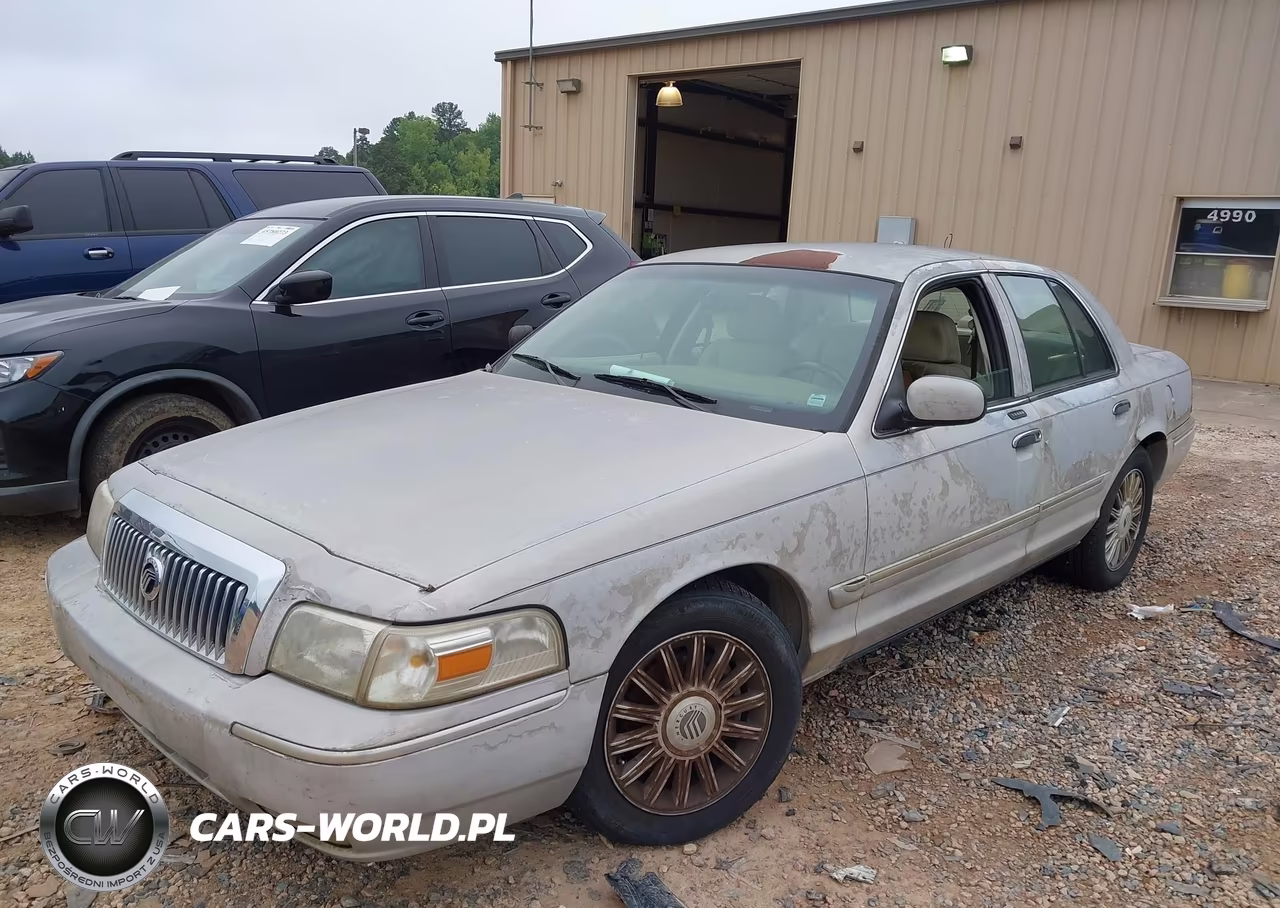 2008 Mercury Grand Marquis Ls VIN:2MEFM75V28X662718 - 2