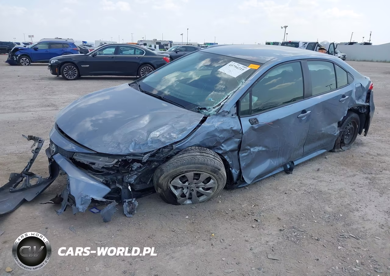 2022 Toyota Corolla Le VIN:JTDEPMAE4NJ194603 - 2