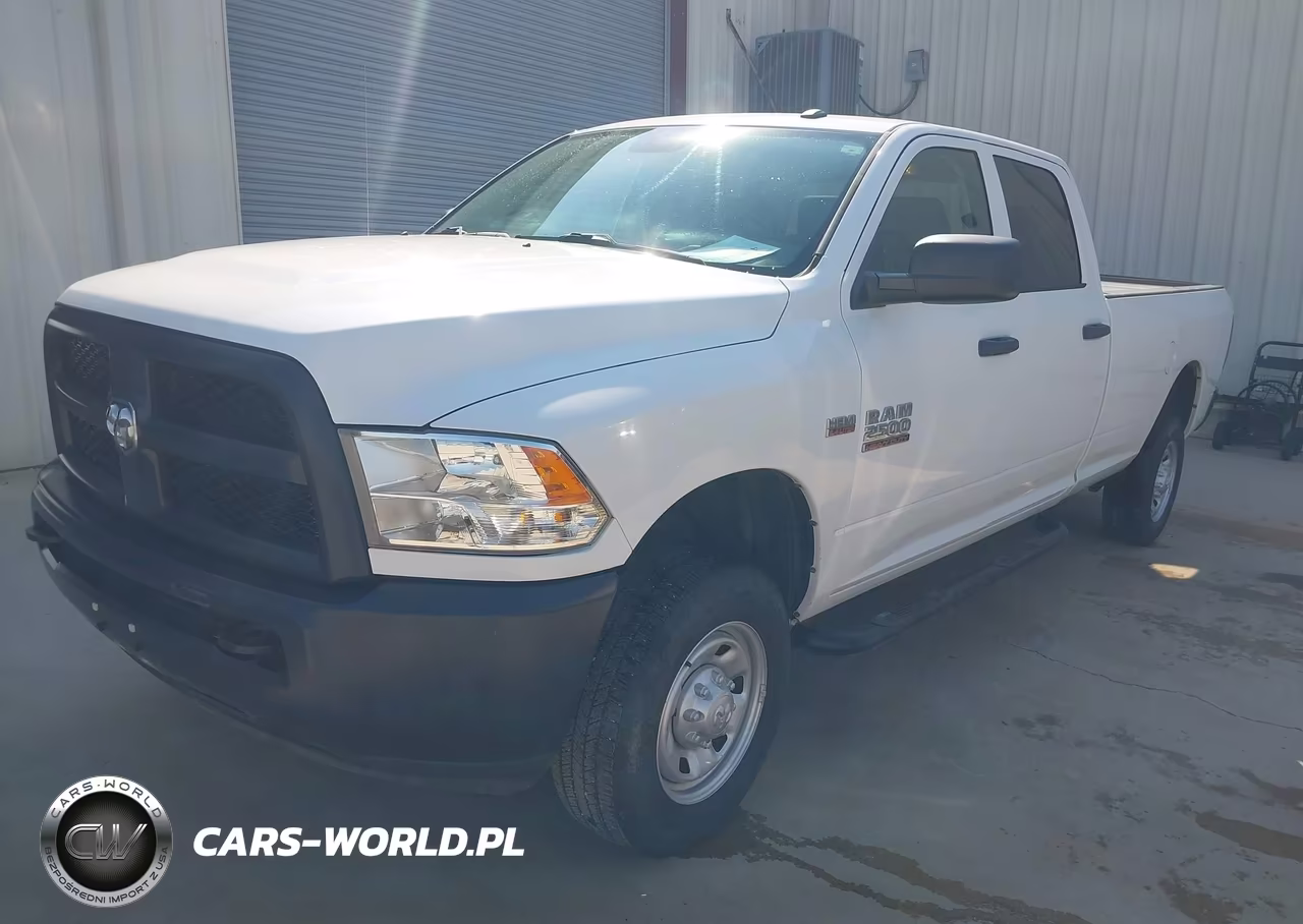 2017 Ram 2500 Tradesman 4X4 8' Box VIN:3C6UR5HJ9HG744177 - 2