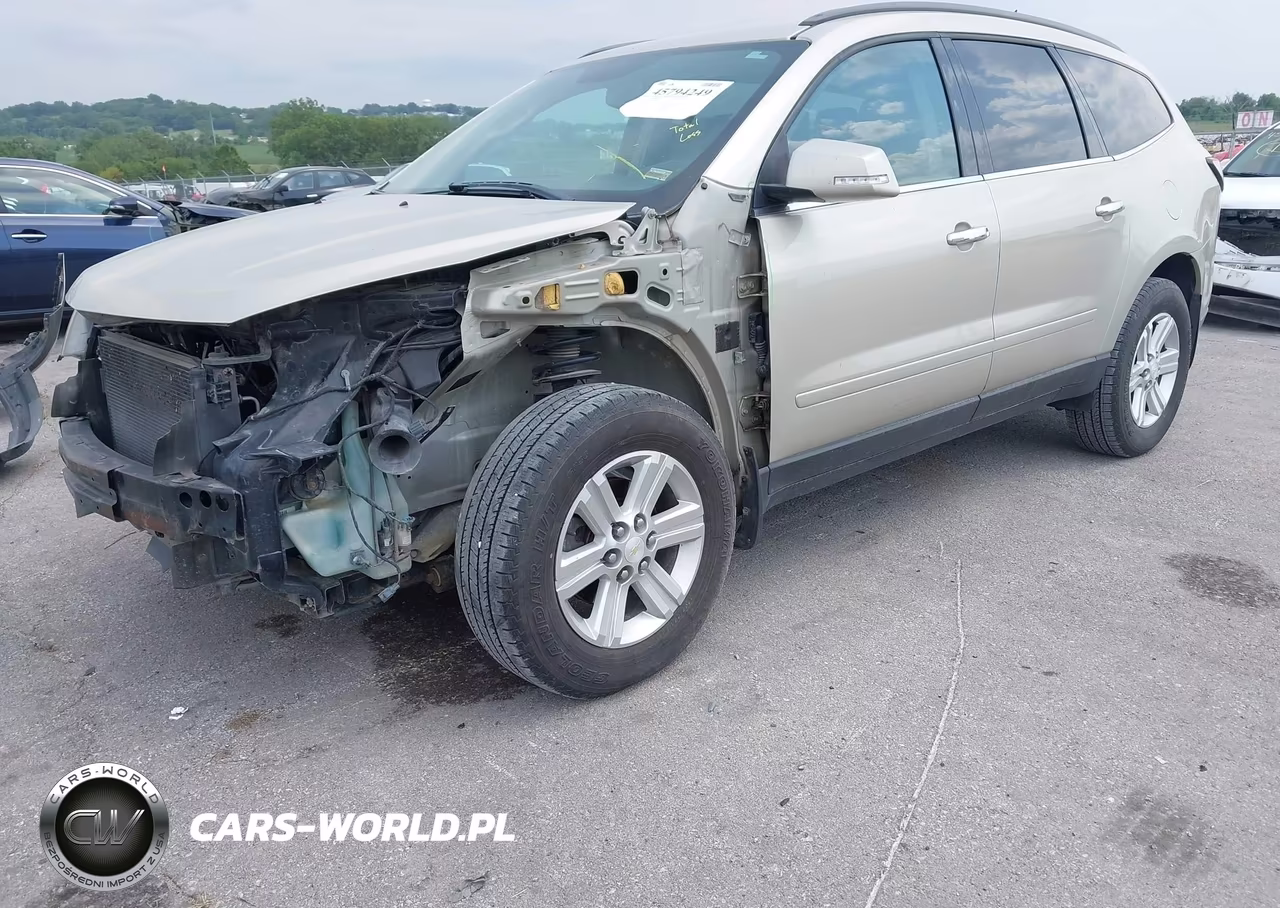 2013 Chevrolet Traverse Lt VIN:1GNKVJKDXDJ234038 - 2
