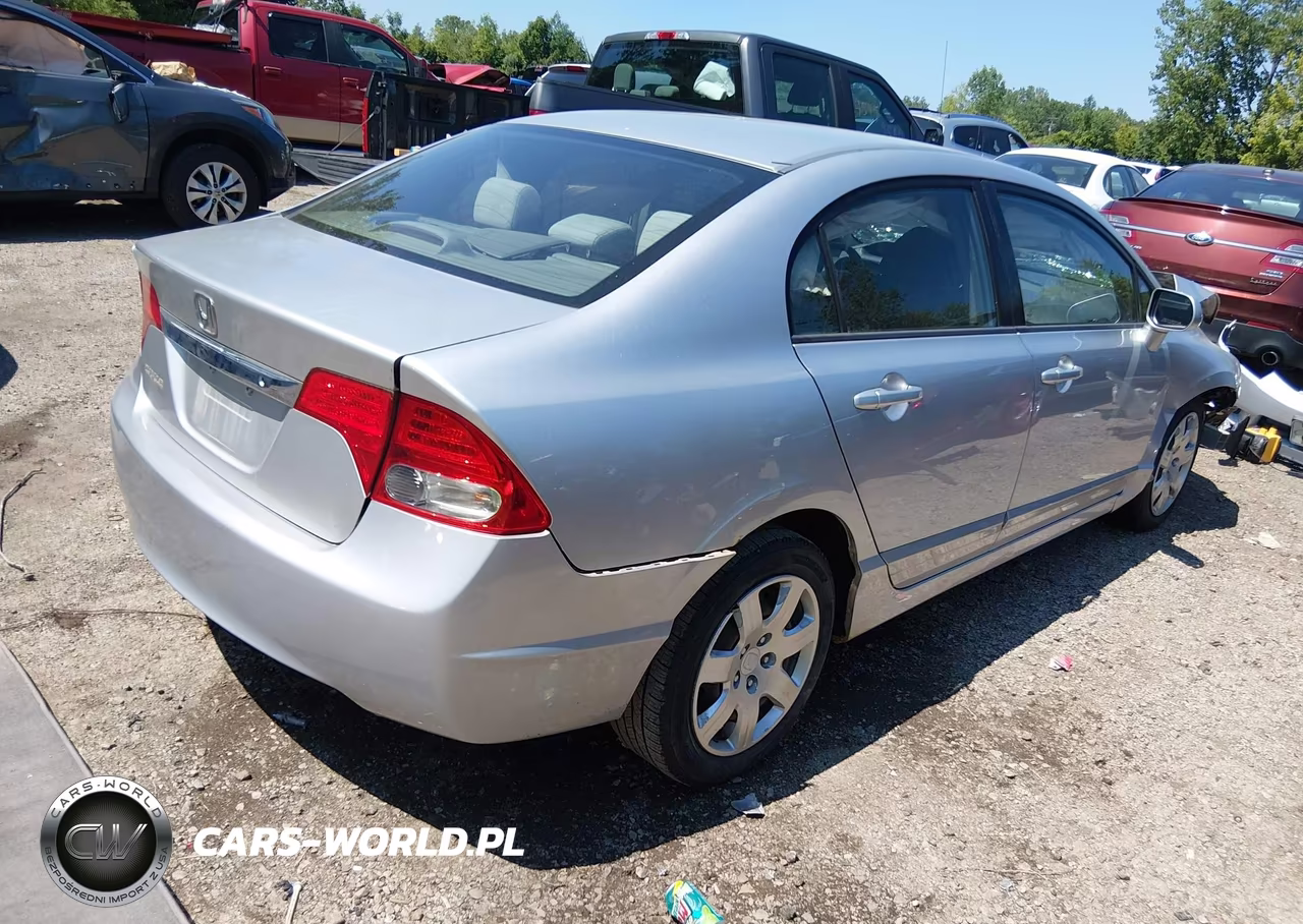 2010 Honda Civic Lx VIN:2HGFA1F52AH301593 - 4