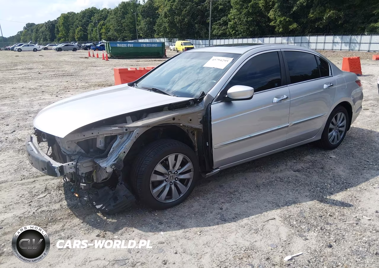 2011 Honda Accord 3.5 Ex-L VIN:1HGCP3F87BA017836 - 2