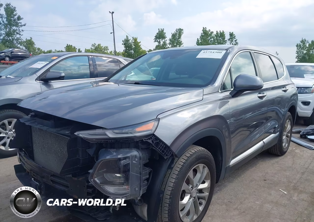 2019 Hyundai Santa Fe Se VIN:5NMS2CAD8KH084514 - 2