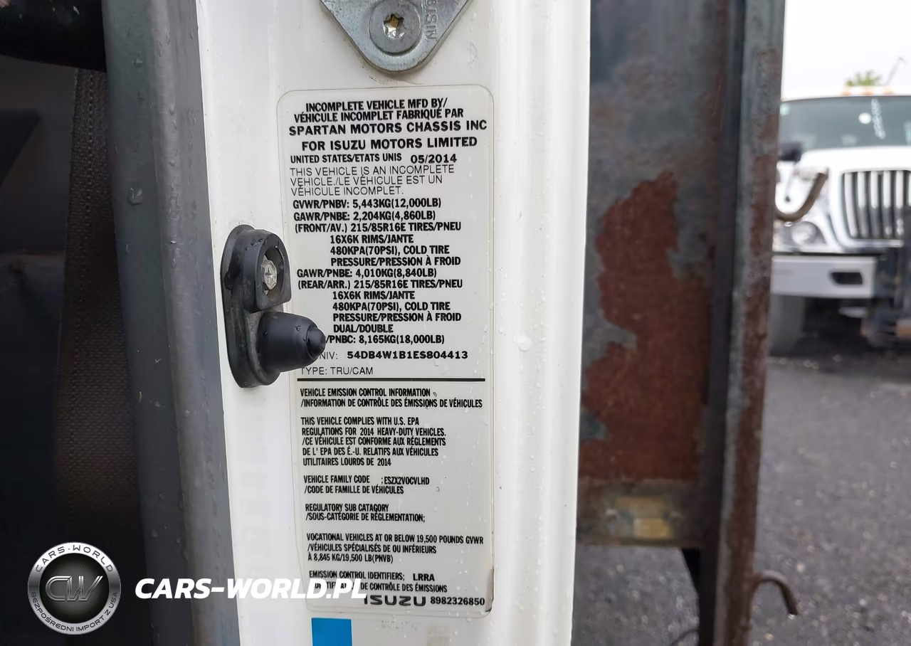 2014 Isuzu Npr Gas Reg VIN:54DB4W1B1ES804413 - 9