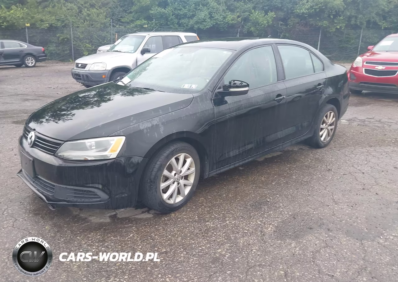 2012 Volkswagen Jetta 2.5L Se VIN:3VWDX7AJ3CM370659 - 2