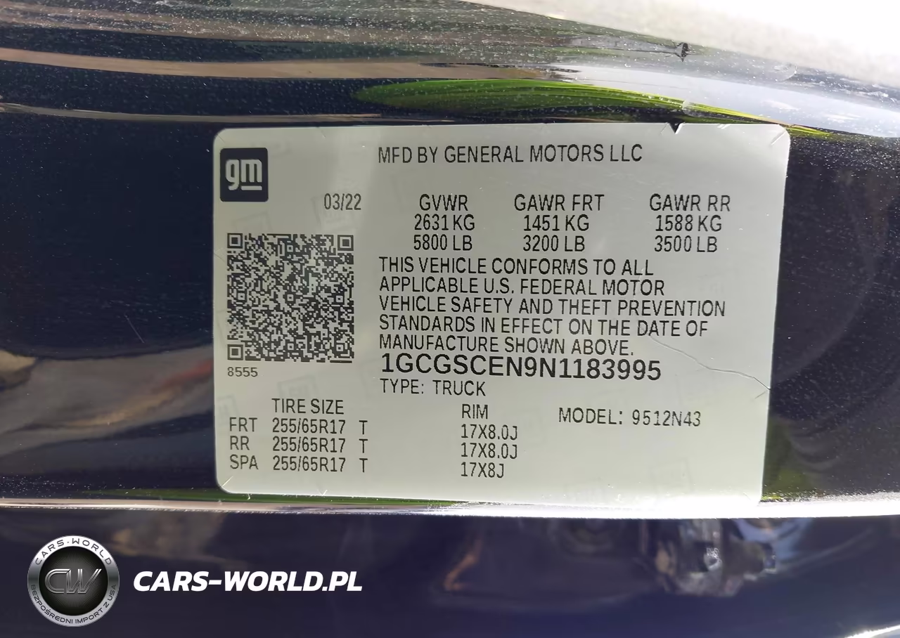 2022 Chevrolet Colorado 2Wd Short Box Lt VIN:1GCGSCEN9N1183995 - 9