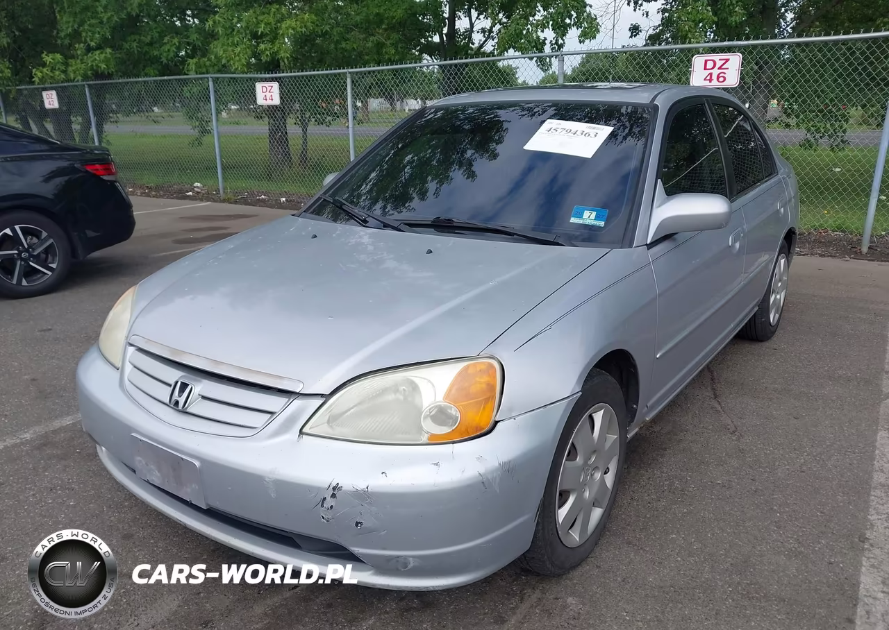 2001 Honda Civic Ex VIN:1HGES26791L053023 - 6