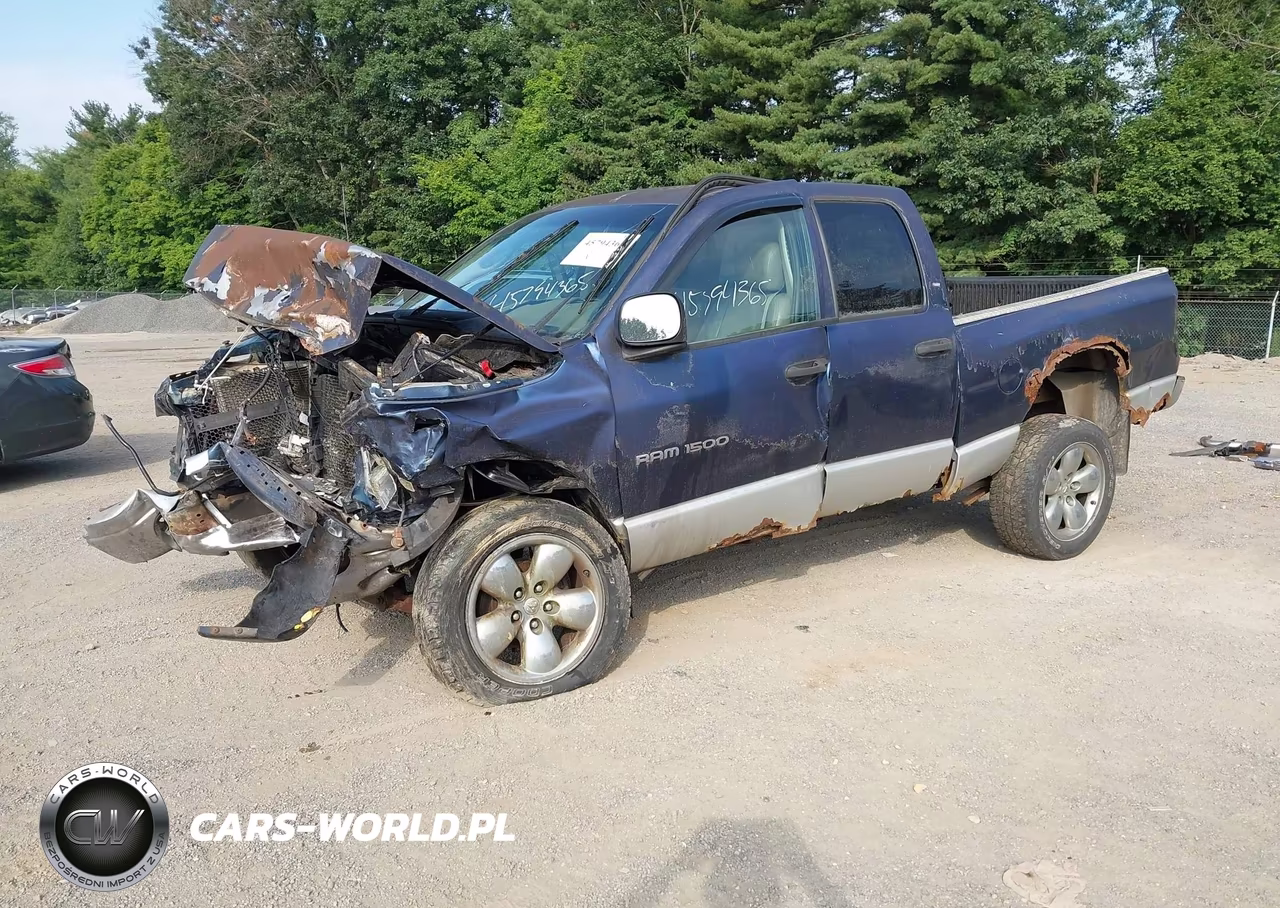 2003 Dodge Ram 1500 Slt-Laramie-St VIN:1D7HU18N53S280302 - 2