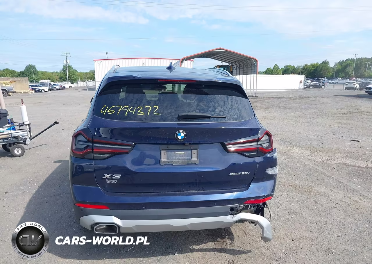 2022 BMW X3 xDrive30I VIN:5UX53DP07N9L91000 - 16