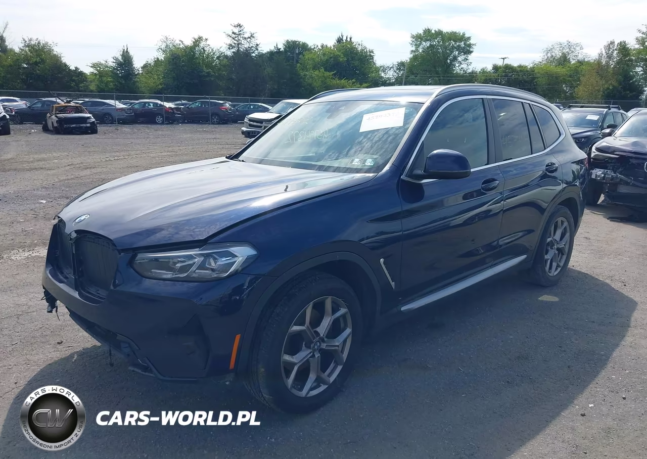 2022 BMW X3 xDrive30I VIN:5UX53DP07N9L91000 - 2