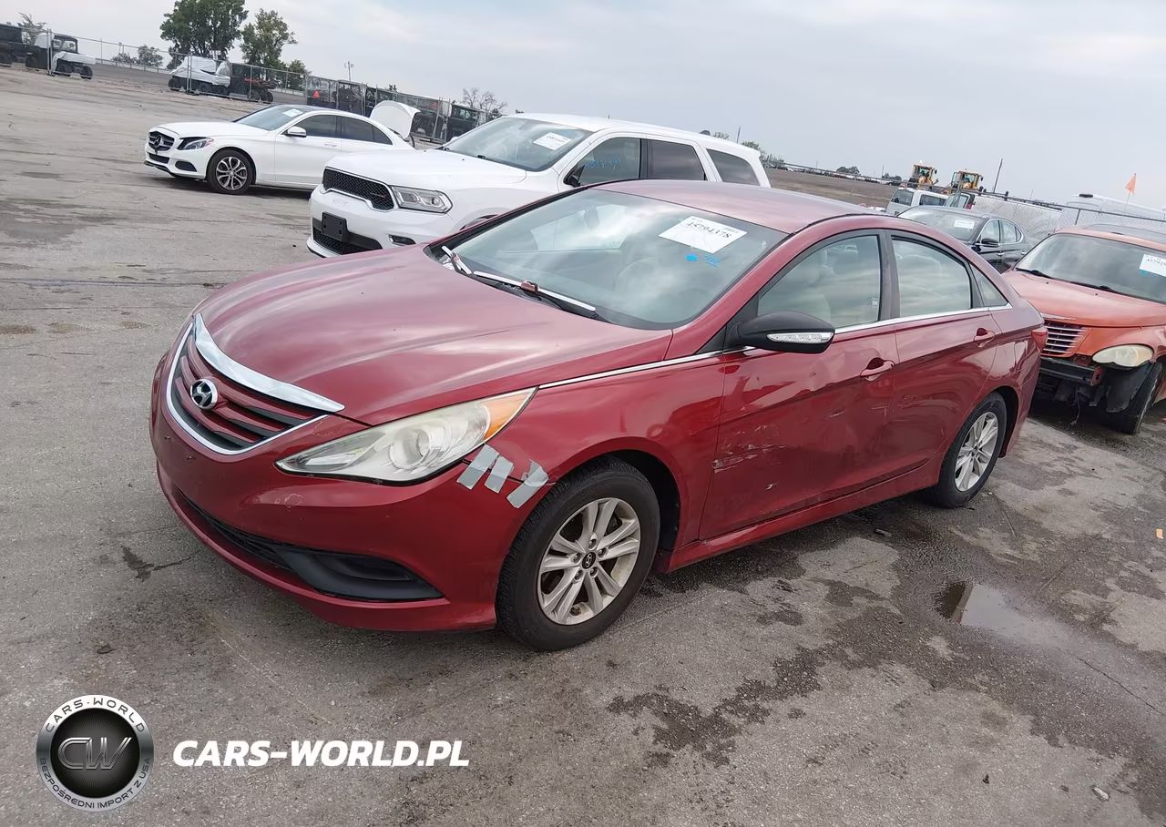 2014 Hyundai Sonata Gls VIN:5NPEB4AC5EH825297 - 2