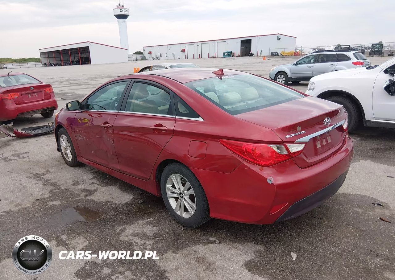 2014 Hyundai Sonata Gls VIN:5NPEB4AC5EH825297 - 3