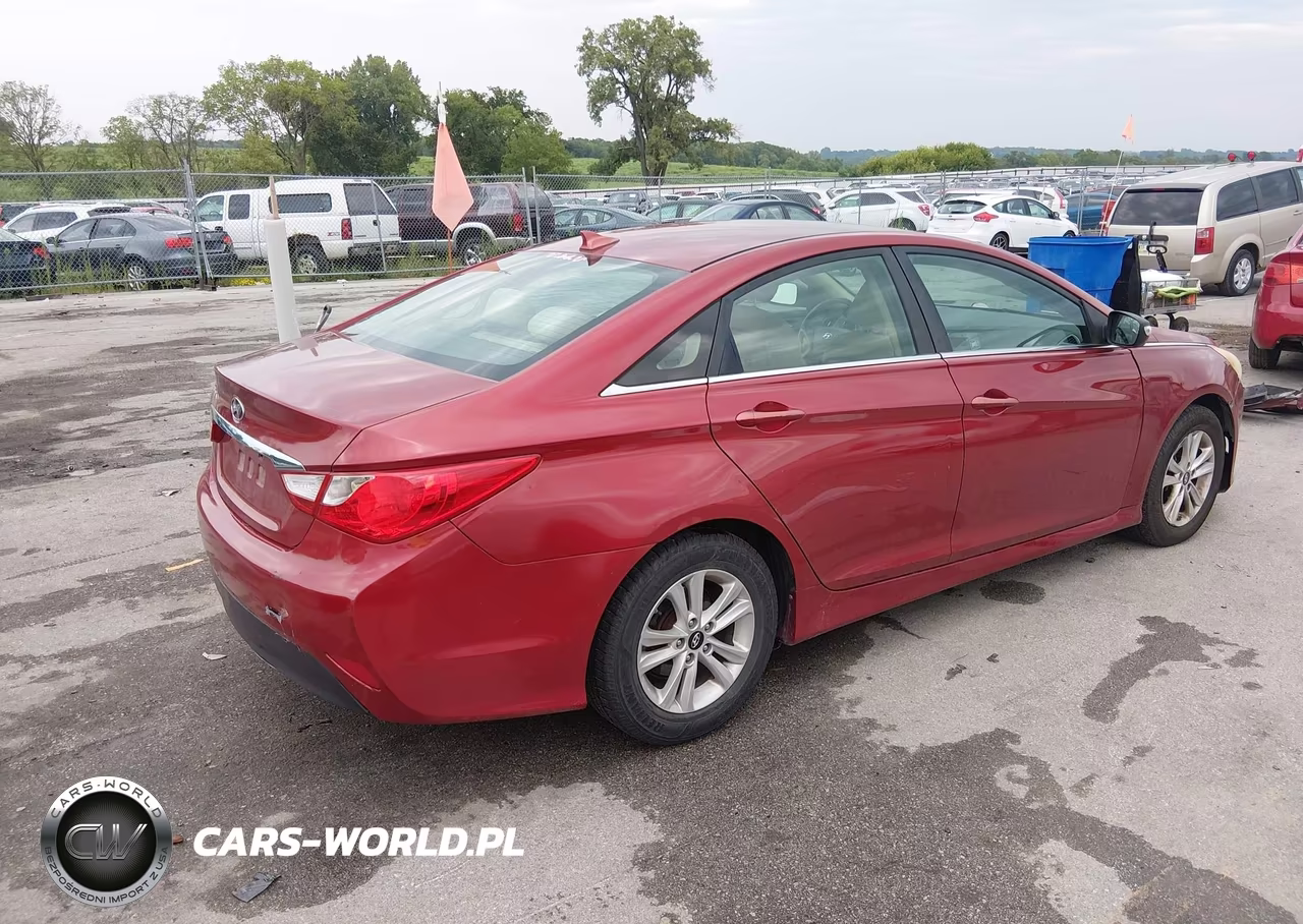 2014 Hyundai Sonata Gls VIN:5NPEB4AC5EH825297 - 4