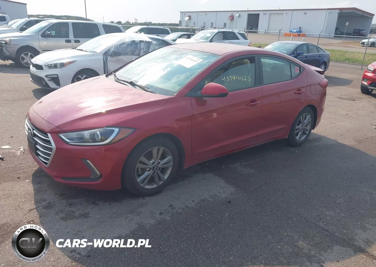 2017 Hyundai Elantra Se VIN:KMHD84LF8HU226448 - 2